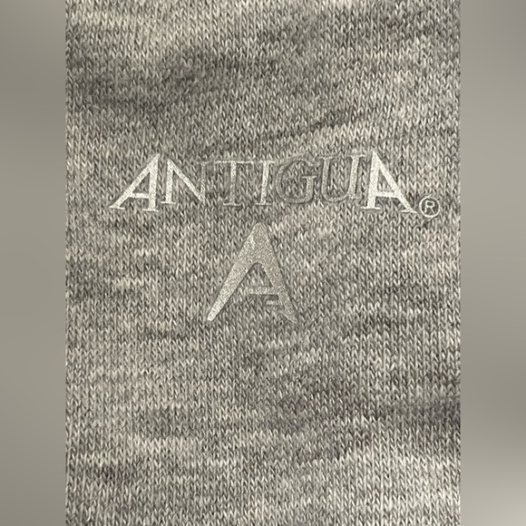 Antigua Men's Green Bay Packers Heather Gray Victory Button-Up Cardigan Large - Picture 8 of 10